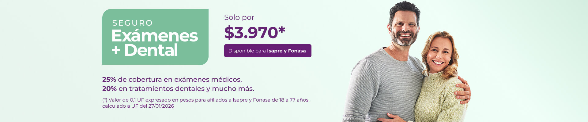 Seguro Exámenes + Dental UC CHRISTUS